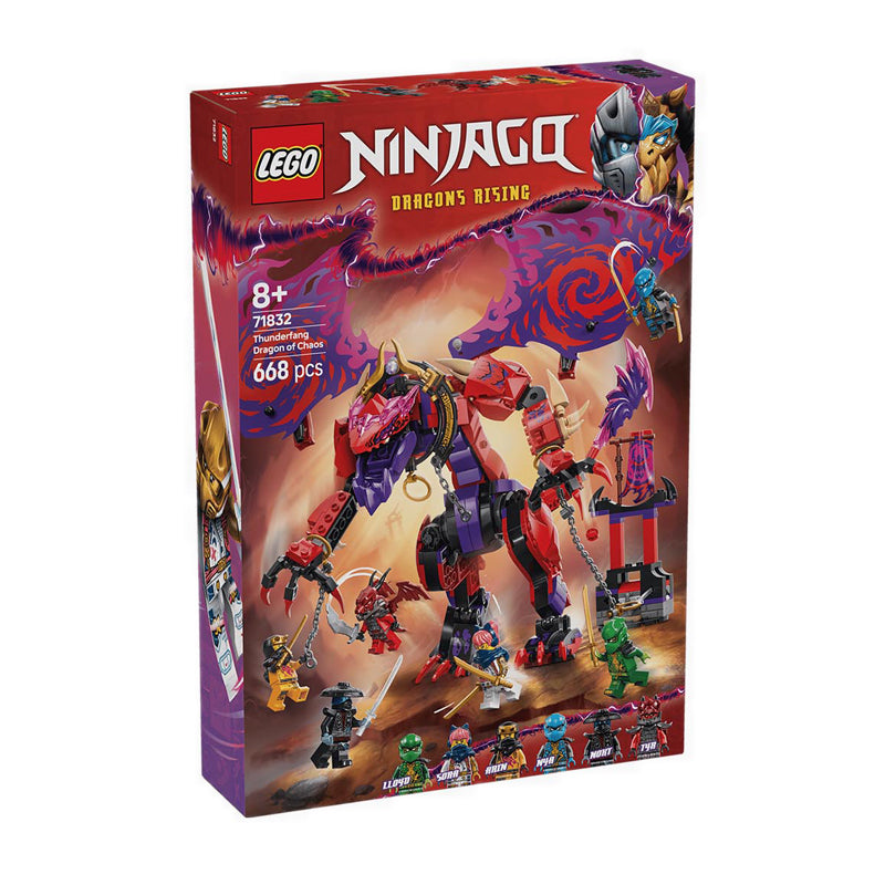 booWARDEN13MNC ＆G3 TARGA セット販売 LEGO® Ninjago Thunderfang Dragon of Chaos - 71832 – Lego Store