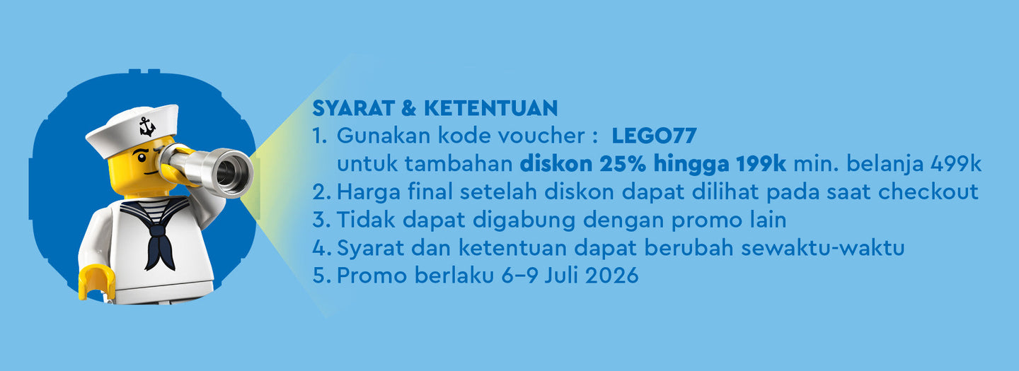 Voucher 25% OFF (6 - 9 Jul'26)