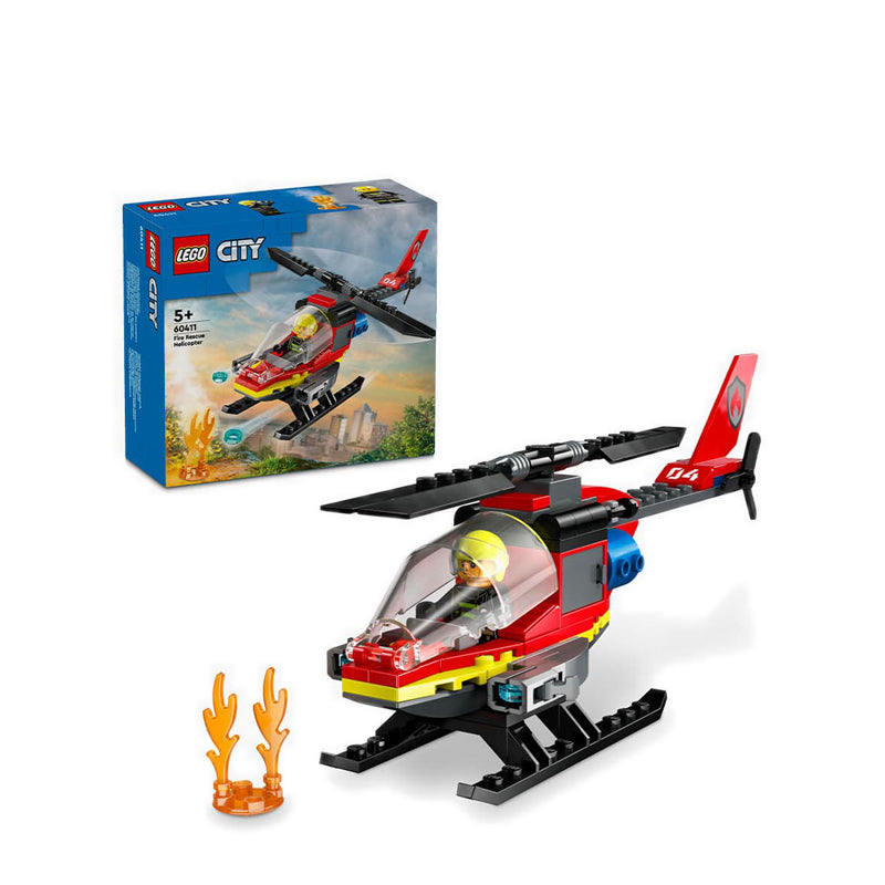 LEGO® City Fire Rescue Helicopter - 60411