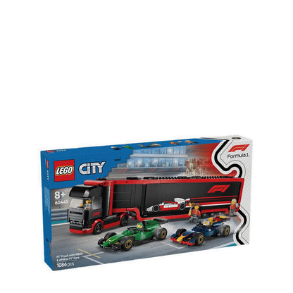 LEGO® City Truk F1® dengan Mobil F1® RB20 &amp; AMR24 - 60445