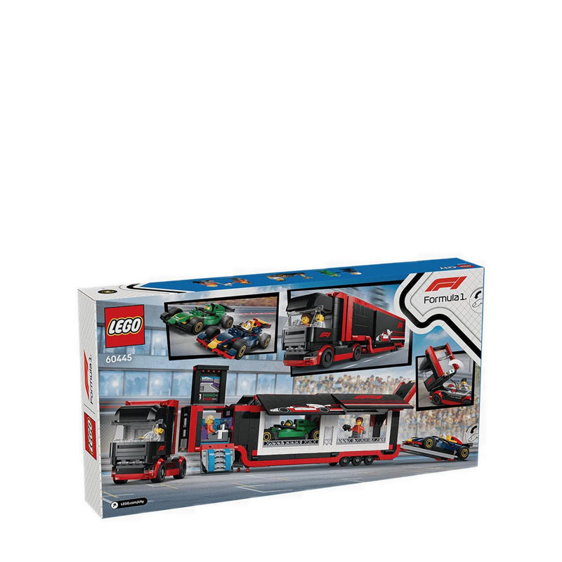 LEGO® City Truk F1® dengan Mobil F1® RB20 &amp; AMR24 - 60445