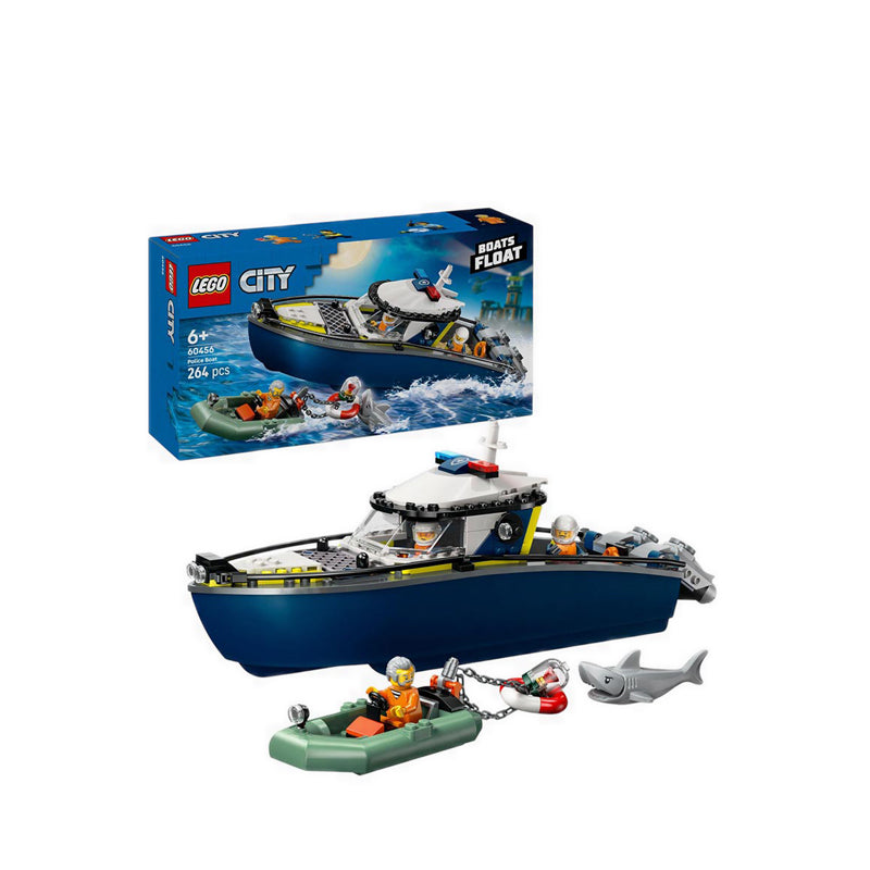 LEGO® City Police Police Boat Chase - 60456