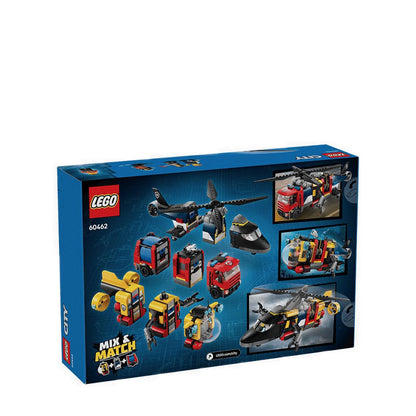 LEGO® City Helicopter, Fire Truck & Submarine Remix - 60462