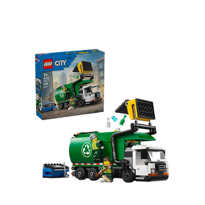 LEGO® City Recycling Truck - Toy Vehicle Playset with 2 Minifigures - 60495