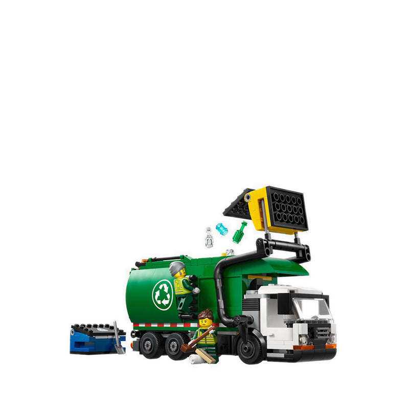 LEGO® City Recycling Truck - Toy Vehicle Playset with 2 Minifigures - 60495