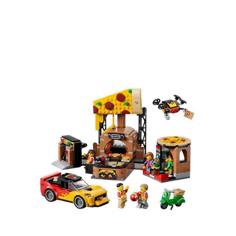 LEGO® City Pizza Delivery Experience with Vehicles - 60496