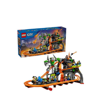 LEGO® City Lava Land Roller Coaster Park - 60501