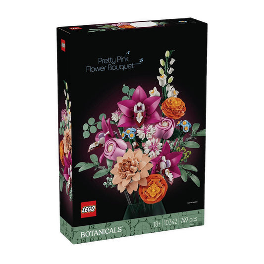 LEGO® Botanicals Pretty Pink Flower Bouquet - 10342