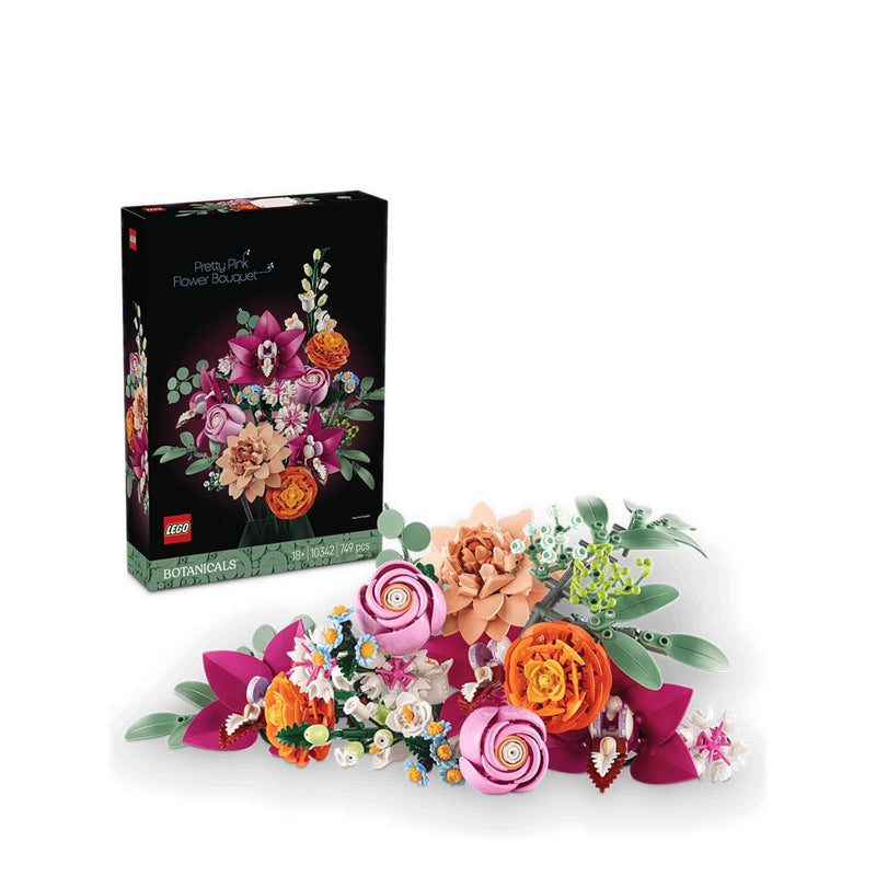 LEGO® Botanicals Pretty Pink Flower Bouquet - 10342