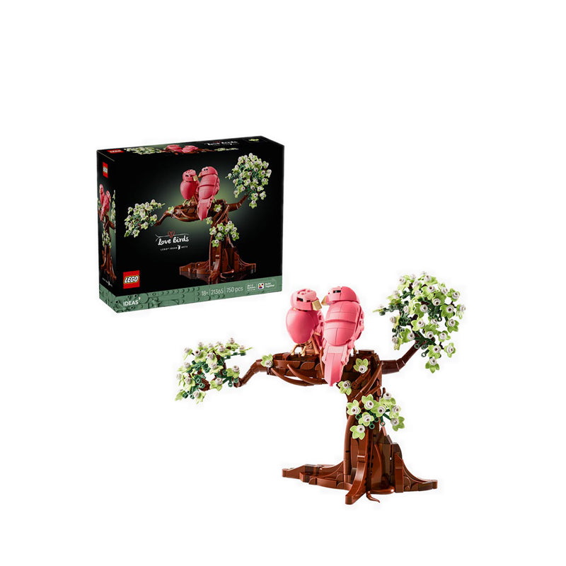 LEGO® Ideas Love Birds Building Set - Bird Decor - 21365