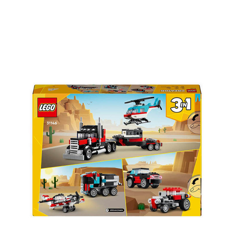 LEGO® Creator Flatbed Truck with Helicopter - 31146