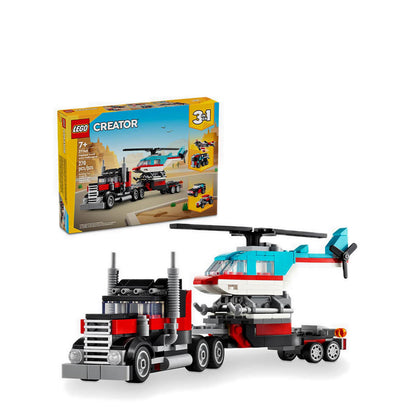 LEGO® Creator Flatbed Truck with Helicopter - 31146