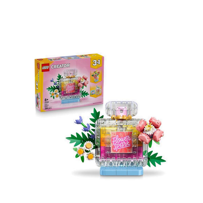 LEGO® Creator Floral Decor Perfume Bottle - 31383