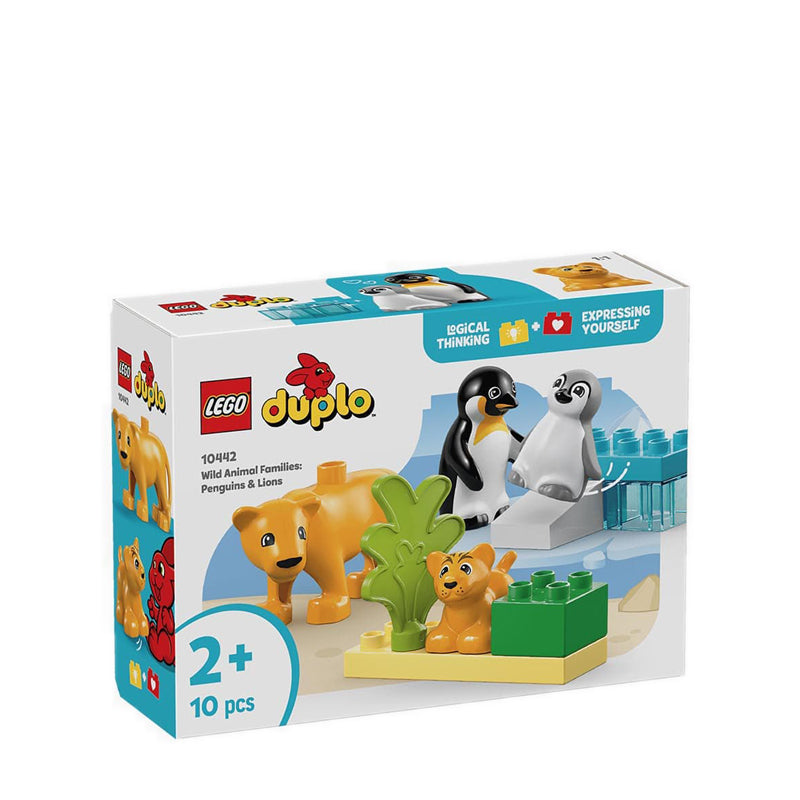 LEGO® DUPLO Wild Animal Families: Penguins & Lions - 10442
