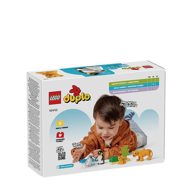 LEGO® DUPLO Wild Animal Families: Penguins & Lions - 10442