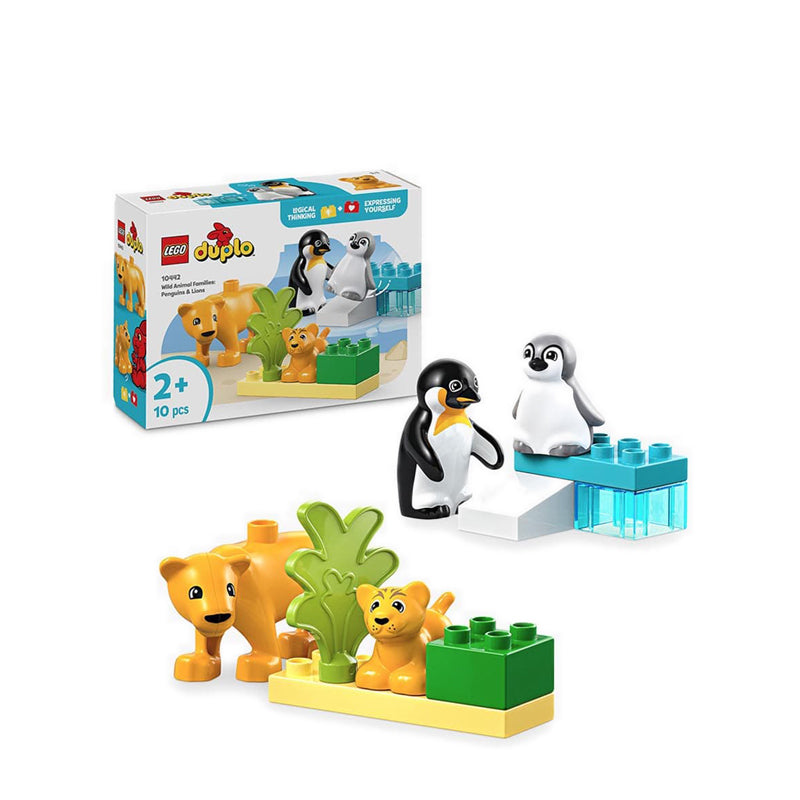LEGO® DUPLO Wild Animal Families: Penguins & Lions - 10442
