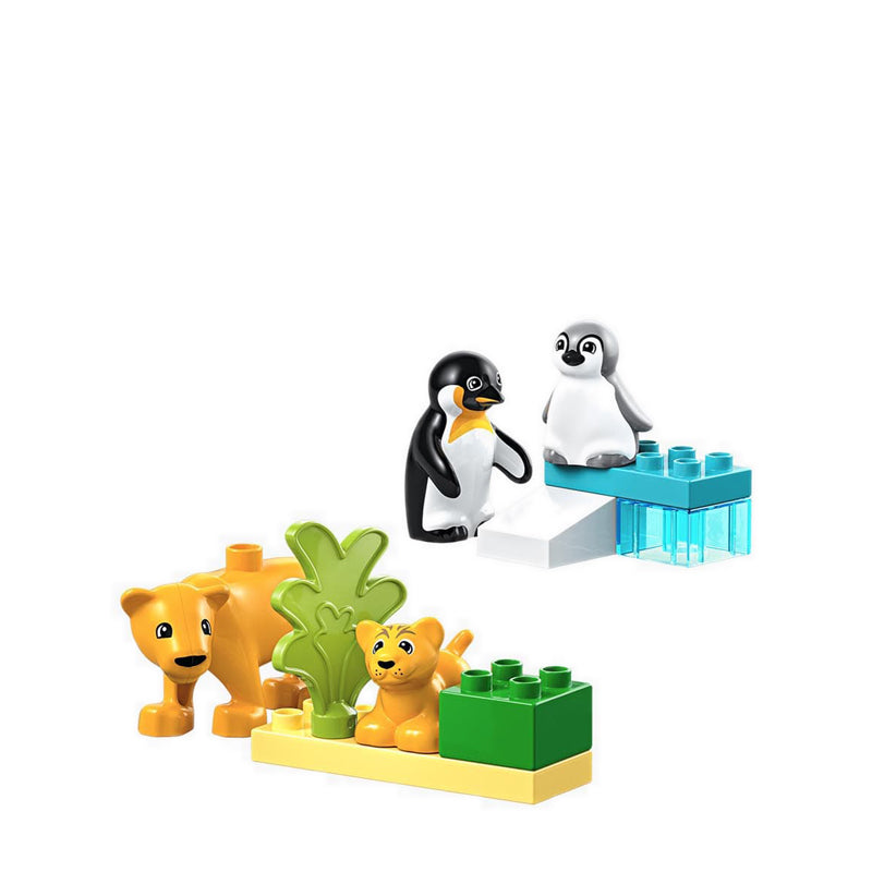 LEGO® DUPLO Wild Animal Families: Penguins & Lions - 10442