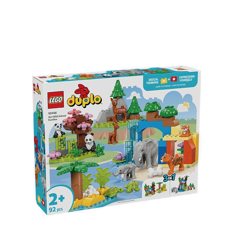LEGO® DUPLO 3in1 Wild Animal Families - 10446