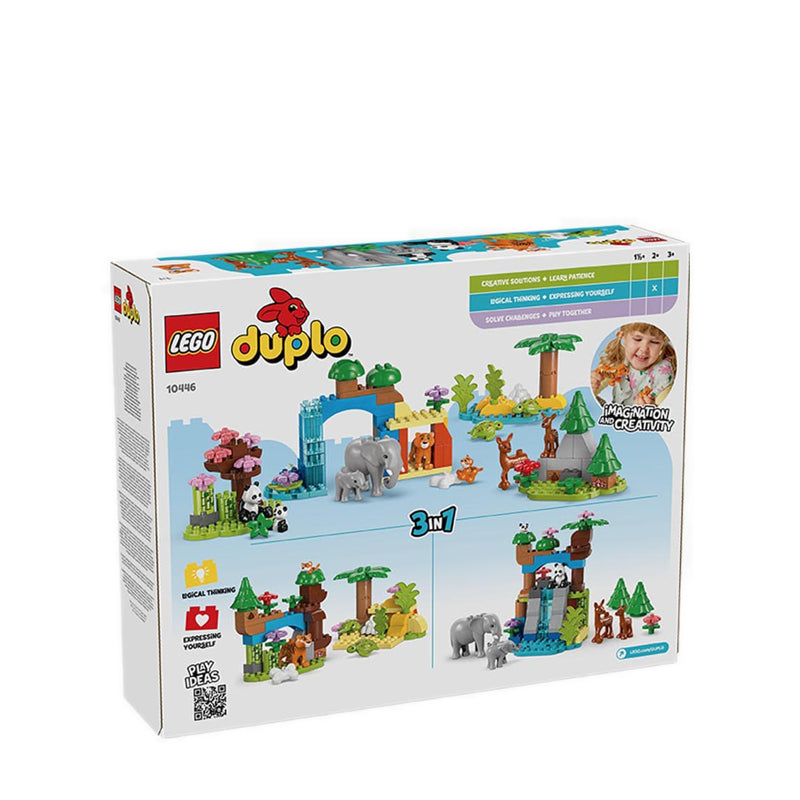 LEGO® DUPLO 3in1 Wild Animal Families - 10446