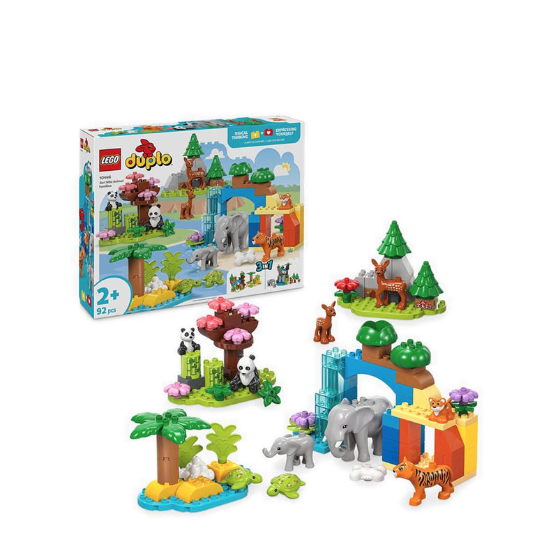LEGO® DUPLO 3in1 Wild Animal Families - 10446
