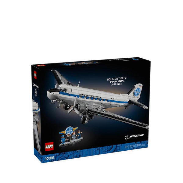 LEGO® Icons Douglas™ DC-3™ PAN AM® Airliner - 11378 – Lego Store