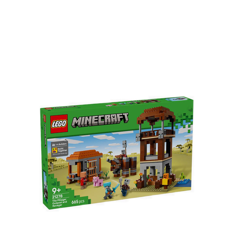 LEGO® Minecraft The Pillager Outpost and Ravager - 21278