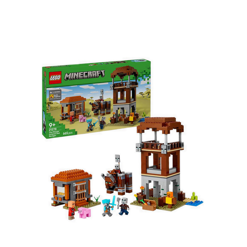 LEGO® Minecraft The Pillager Outpost and Ravager - 21278