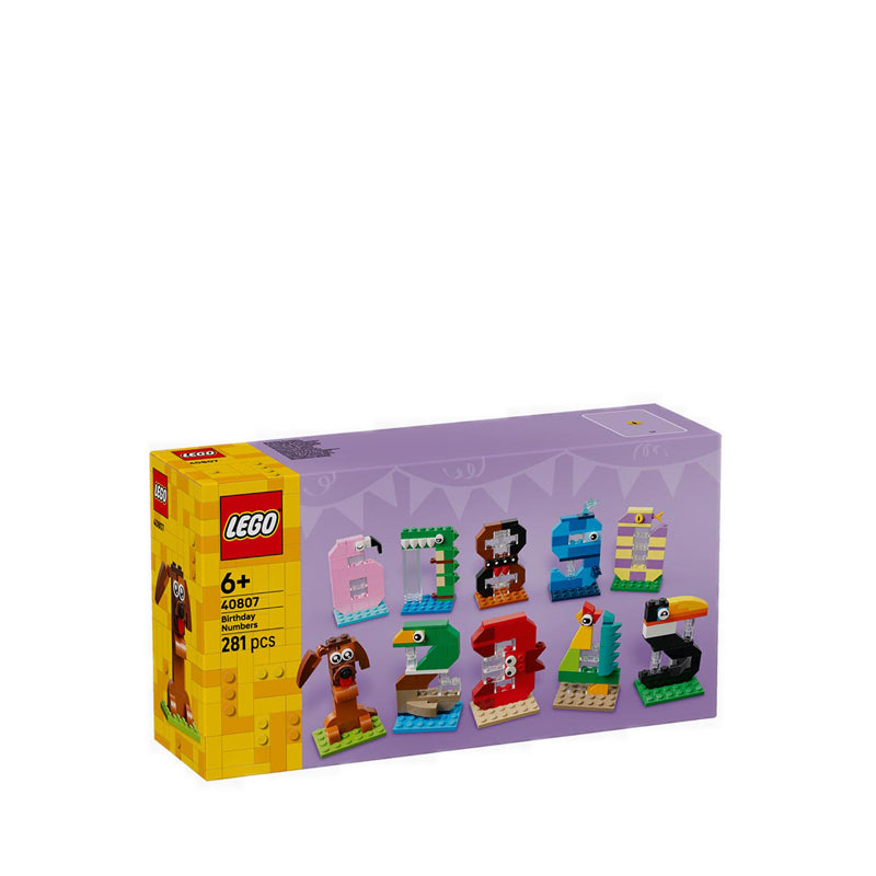 LEGO® LEL Seasons and Occasions Birthday Numbers - 40807