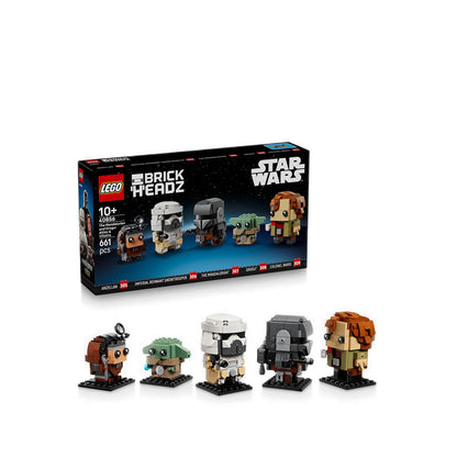 LEGO® Star Wars™ BrickHeadz™ The Mandalorian and Grogu: Allies & Villains - 40856