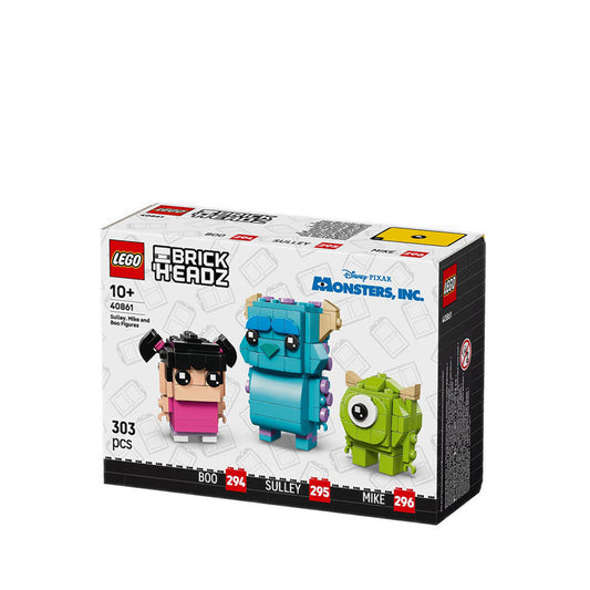 LEGO® BrickHeadz™ ǀ Disney and Pixar Sulley, Mike and Boo Figures - 40861
