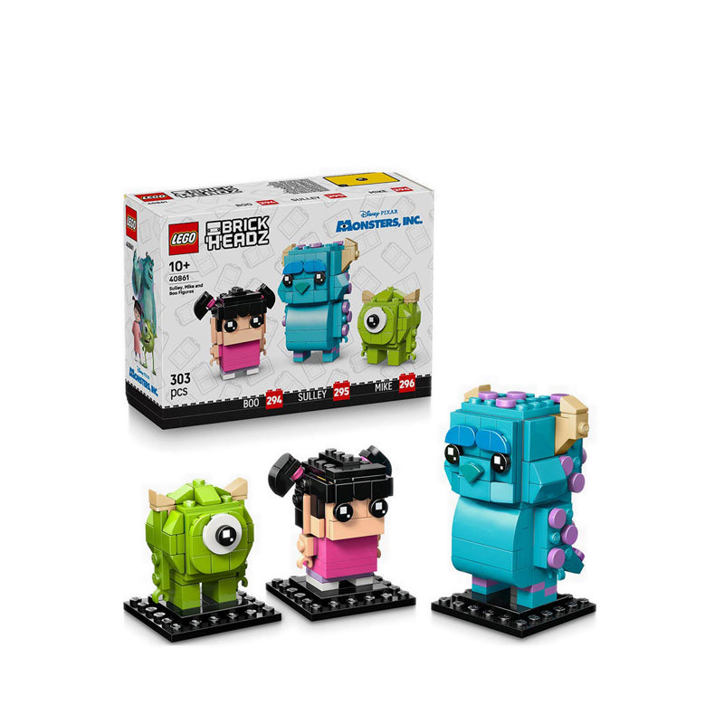 LEGO® BrickHeadz™ ǀ Disney and Pixar Sulley, Mike and Boo Figures - 40861