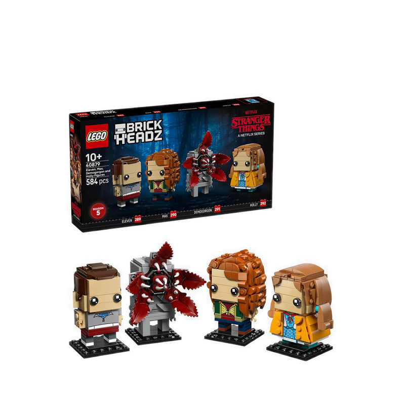 LEGO® BrickHeadz™ Stranger Things: Eleven, Max, Demogorgon and Holly Figures - 40879