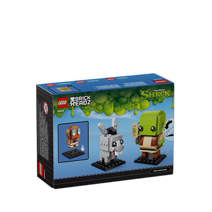 LEGO® BrickHeadz™ Shrek, Donkey & Gingy Figures - 40923