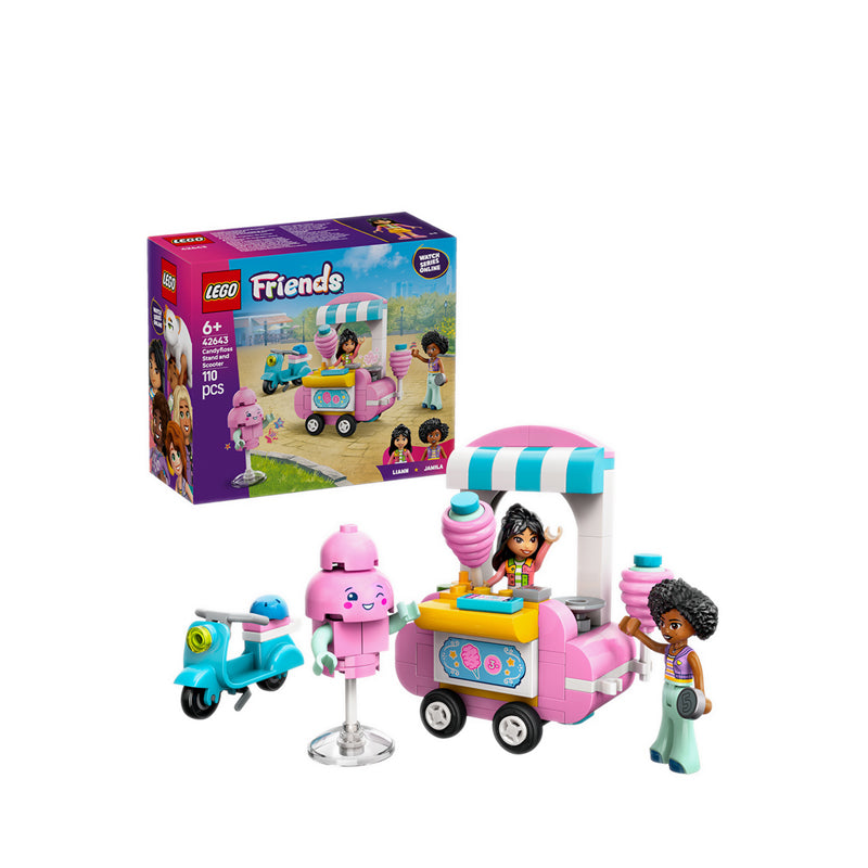 LEGO® Friends Cotton Candy Stand and Scooter - 42643