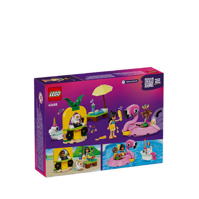 LEGO® FRIENDS Unicorn & Flamingo Pool Party - 42658
