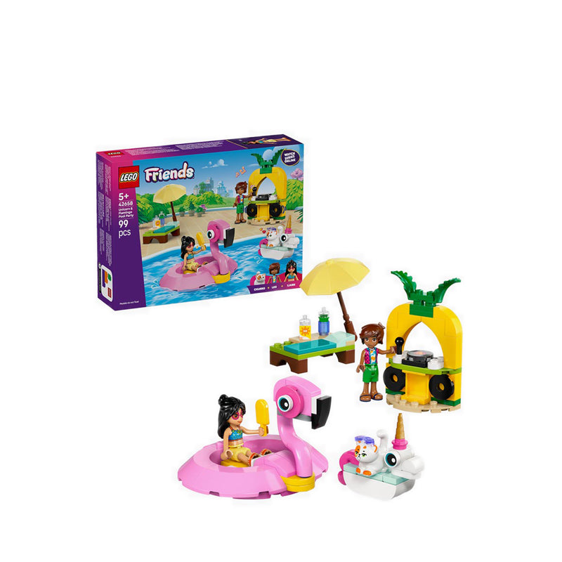 LEGO® FRIENDS Unicorn & Flamingo Pool Party - 42658