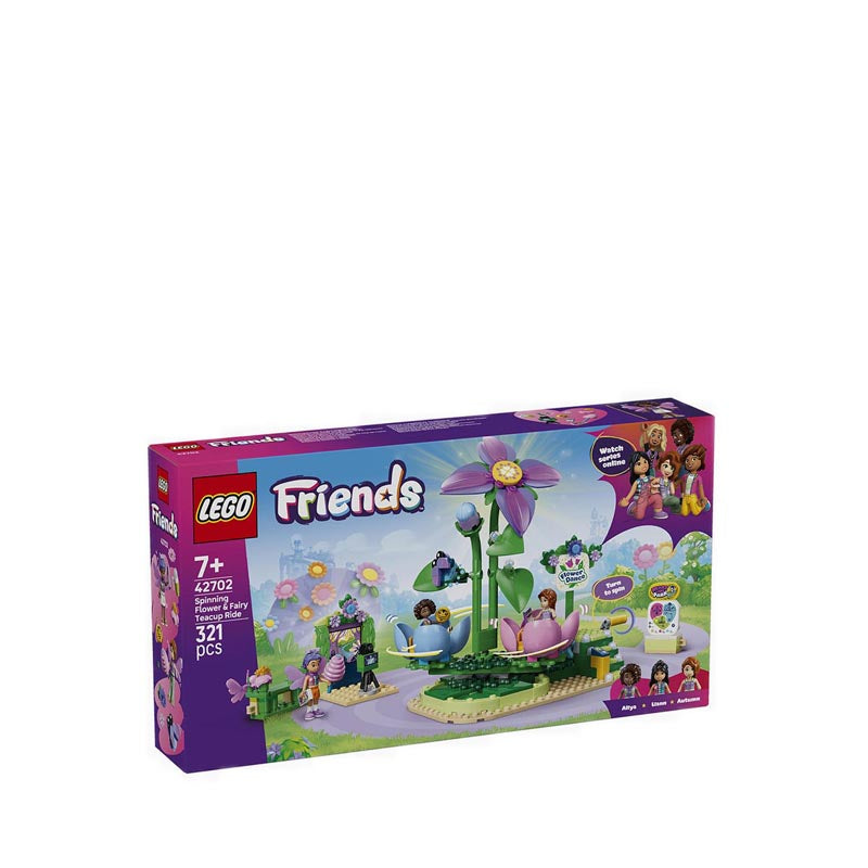 LEGO® Friends Spinning Flower & Fairy Teacup Ride - 42702