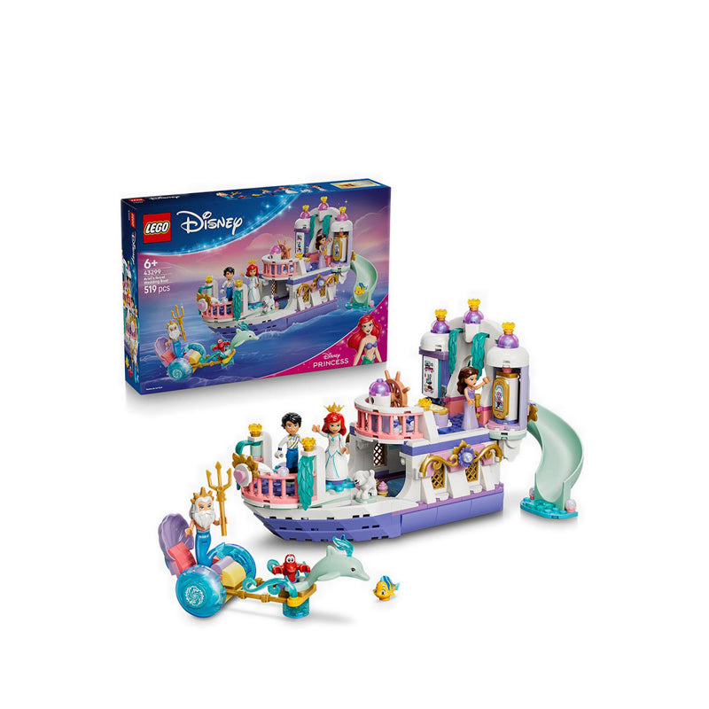 LEGO® ǀ Disney Princess Ariel’s Royal Wedding Boat - 43299