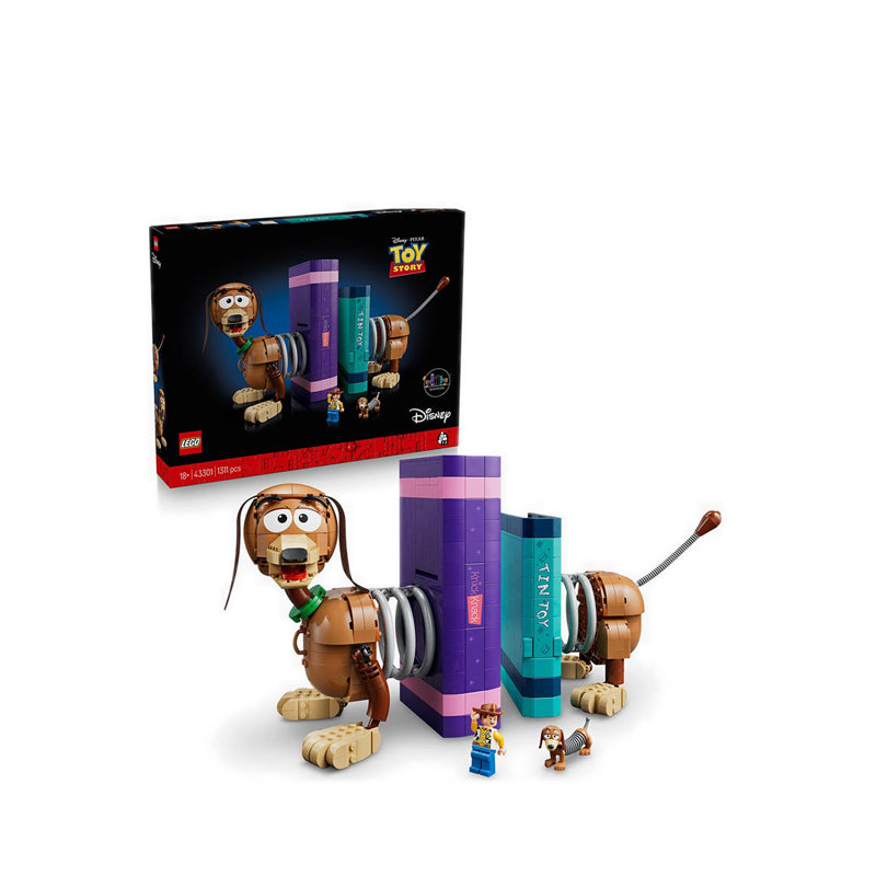 LEGO® ǀ Disney and Pixar Toy Story Slinky Dog Bookends - 43301