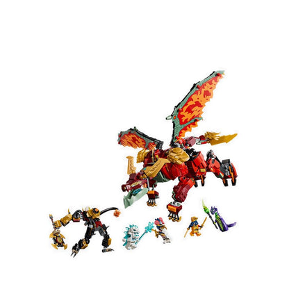 LEGO® NINJAGO® Wyldfyre's Transforming Dragon Mech - 71868
