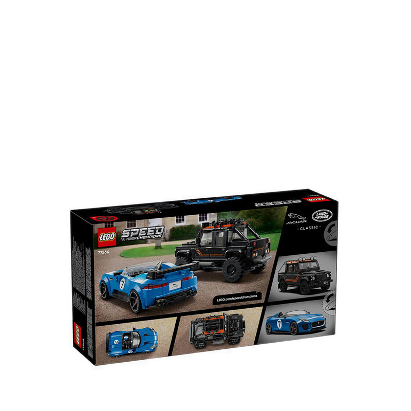 LEGO® Speed Champions Jaguar Project 7 & Land Rover Defender - 77264