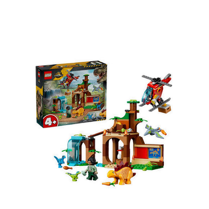 LEGO® Jurassic World Velociraptor, Stegosaurus & Pteranodon Rescue - 77981