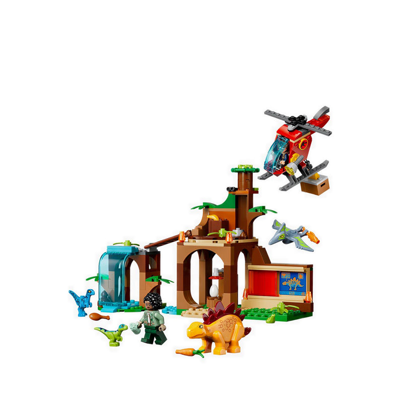 LEGO® Jurassic World Velociraptor, Stegosaurus & Pteranodon Rescue - 77981