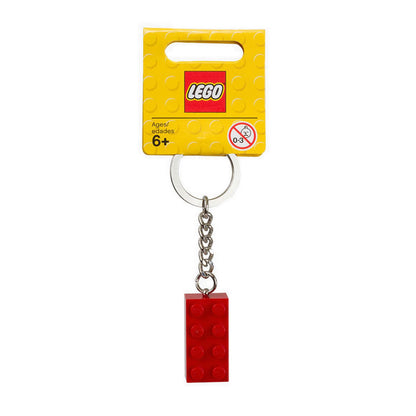LEGO® 2x4 Stud Red Key Chain - 850154