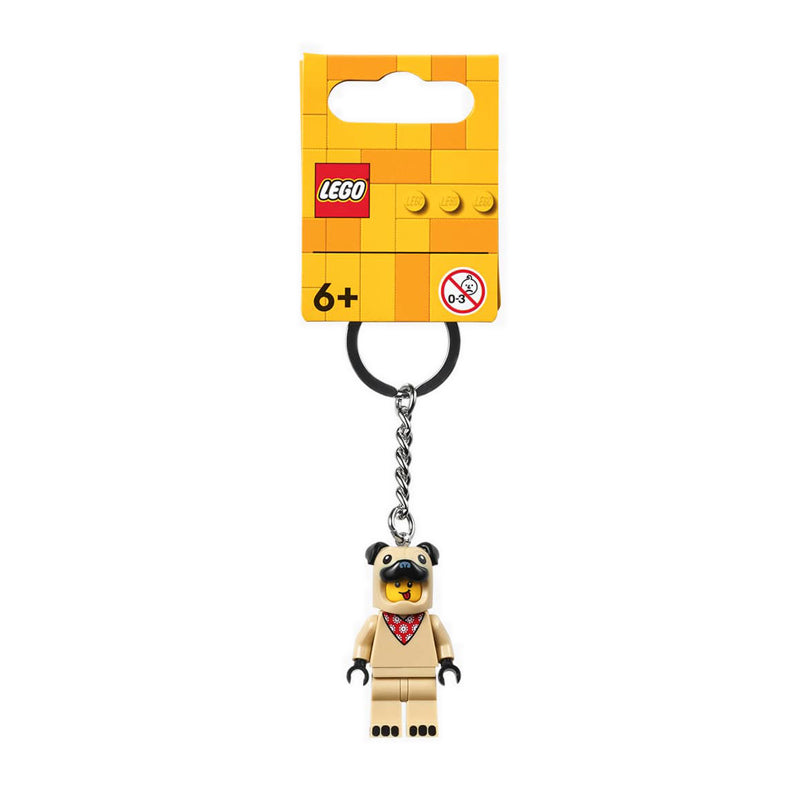 LEGO® French Bulldog Guy Key Chain - 854158