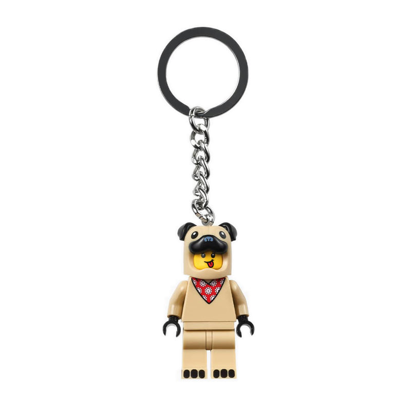 LEGO® French Bulldog Guy Key Chain - 854158