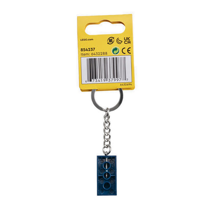 LEGO® Earth Blue 2x4 Key Chain