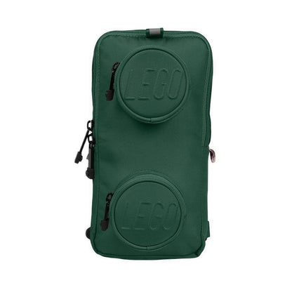 LEGO® Earth Green Brick 1x2 Sling Bag Light – 20207B-0141