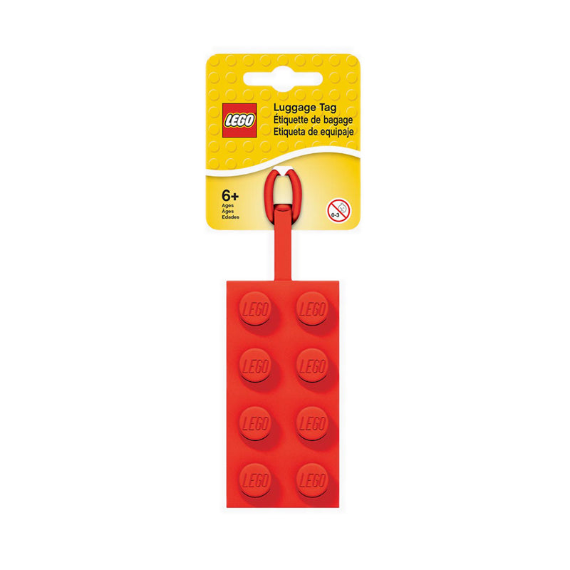 LEGO® Bag Tag 2x4 Red - 52002