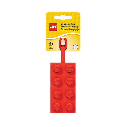 LEGO® Bag Tag 2x4 Red - 52002